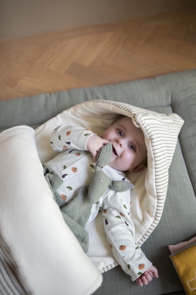 Onesie lang | 62/68 - 3/6m - Friendly Vegetables